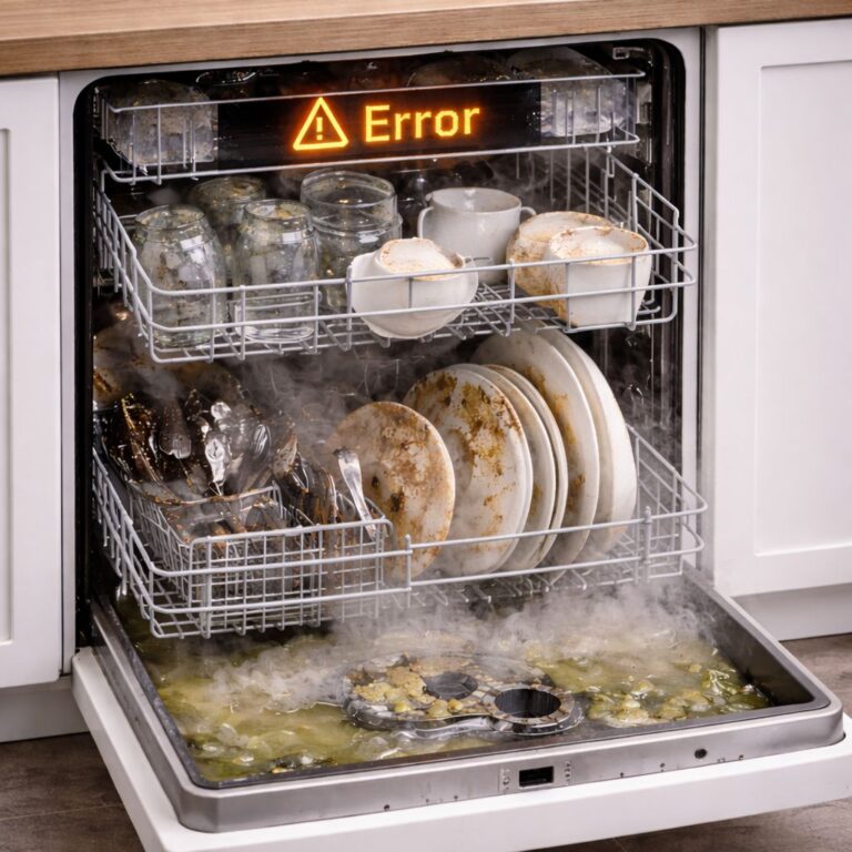 miele dishwasher error code