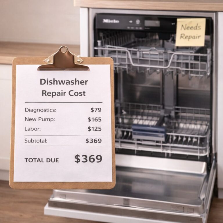 miele dishwasher repair