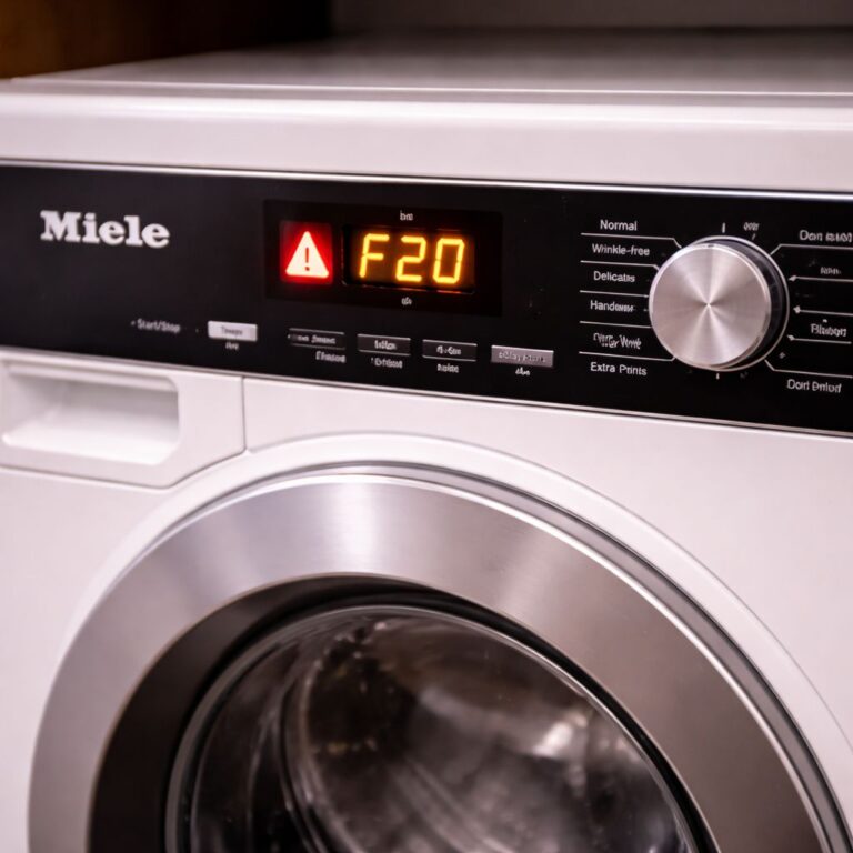 miele showing error code