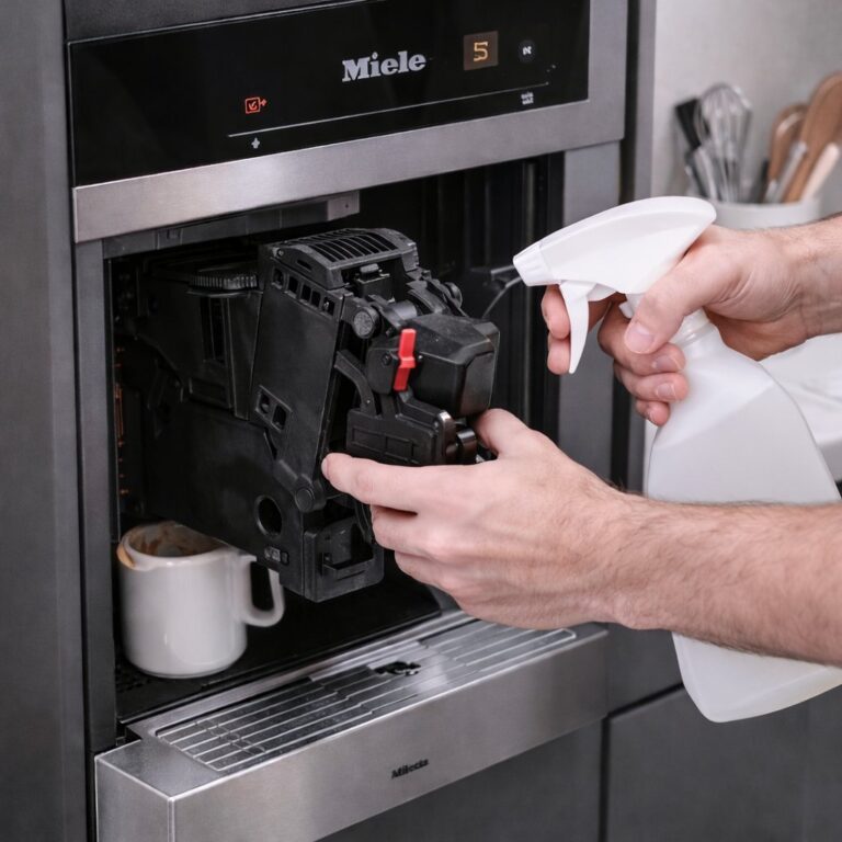 How to upkeep Miele coffee machine