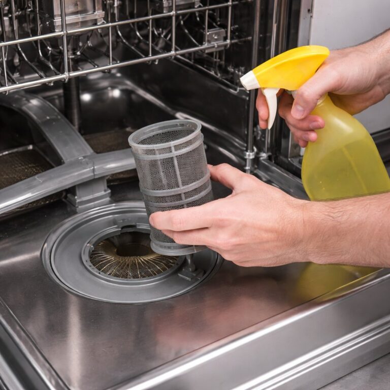 Miele dishwasher upkeep
