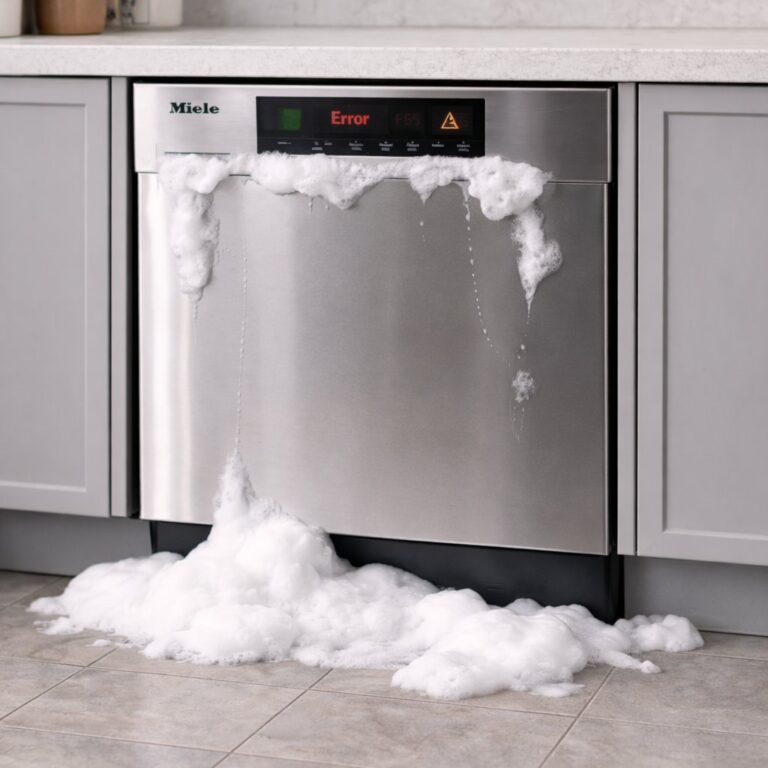 Miele dishwasher leaking water