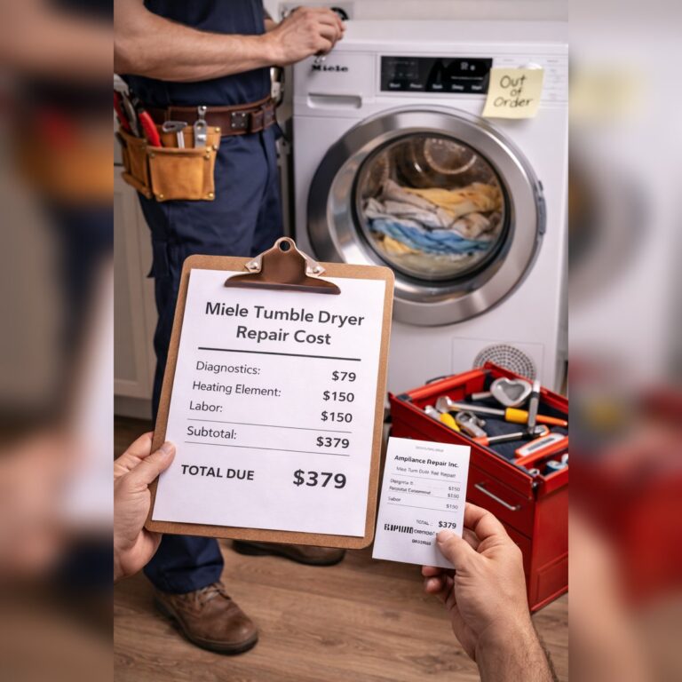how much is miele dryer repair