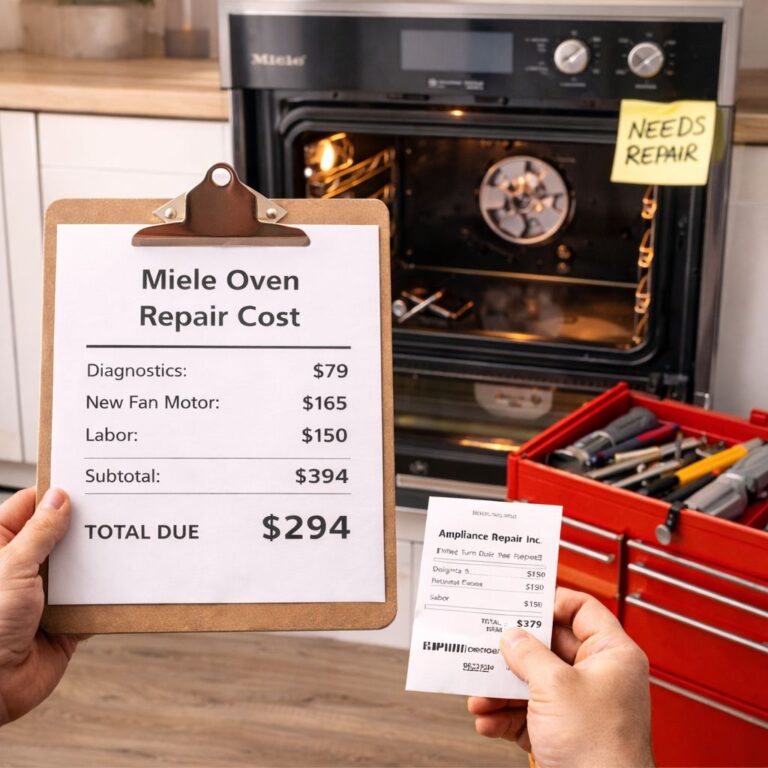 how much is miele oven repair