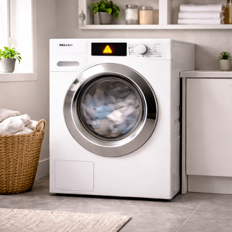 Miele washing machine banging noise during spin cycle